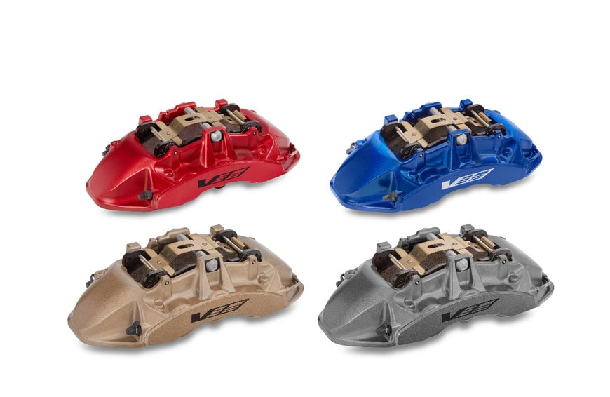 The all new Cadillac CT4-V/CT5-V Blackwing will brake with Brembo